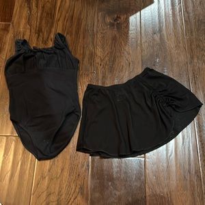 Simply Basic girls leather and skirt